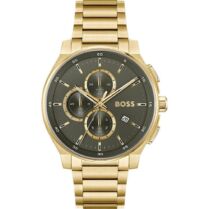 BOSS Peak Chronograph - 1514190, Gold case with Stainless Steel Bracelet