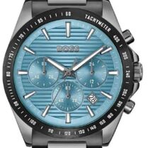 BOSS Strike Chronograph - 1514242, Anthracite case with Stainless Steel Bracelet
