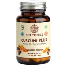 Bio Tonics Curcumi Plus Συμπλήρωμα Διατροφής Εκχυλίσματος Κουρκουμά & Μαύρου Πιπεριού με Ισχυρές Αντιφλεγμονώδεις & Αντιοξειδωτικές Ιδιότητες για την Καλή Λειτουργία του Πεπτικού 30caps