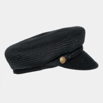 Black, captain’s hat Μαύρο Interhat