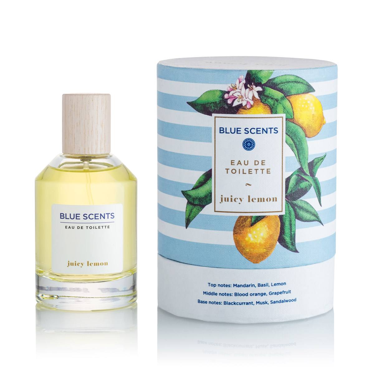 Blue Scents Eau De Toilette Juicy Lemon 100ml Blue Scents Eau De Toilette Juicy Lemon 100ml