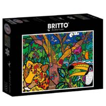 Bluebird F-90017 Romero Britto-Amazon - Puzzle 1000 pieces Bluebird F-90017 Romero Britto-Amazon - Puzzle 1000 pieces