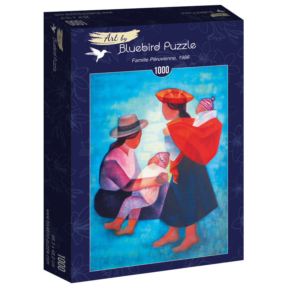 Bluebird Puzle -60139-Louis Toffoli - Famille Peruvienne, 1986 - Παζλ 1000 pieces Bluebird Puzle -60139-Louis Toffoli - Famille Peruvienne, 1986 - Παζλ 1000 pieces