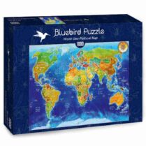 Bluebird Puzzle 70333-Flower market stall -1000 pieces
