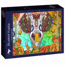 Bluebird Puzzle-90333-Colorful Elephants -1000 pieces