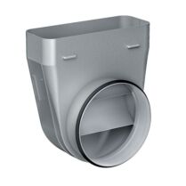Bosch Accent Line DZZ1WW1X1 Προσαρμογέας Πλακέ 150 mm 90 ° Αξεσουάρ Απορροφητήρα