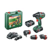 Bosch AdvancedDrill 18 & 2 μπαταρίες & φορτιστής & 3 εξαρτήματα & βαλίτσα Δραπανοκατσάβιδο