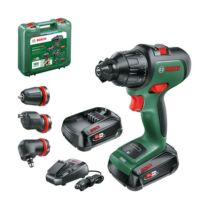 Bosch AdvancedImpact 18 BR 2 Μπαταρίες & 3 Πρίζες Κρουστικό Δραπανοκατσάβιδο Μπαταρίας