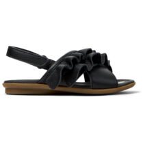 CAMPER Twins - Πέδιλα Για Κορίτσια - Μαύρο, Μέγεθος 35, Smooth leather
