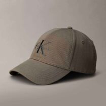 Calvin Klein ανδρικό καπέλο jockey με λογότυπο - LV04G5004G Χακί