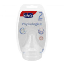 Chicco Θηλή Σιλικόνης 2m+ Μέτρια Ροή Physiological 2τμχ Chicco Θηλή Σιλικόνης 2m+ Μέτρια Ροή Physiological 2τμχ