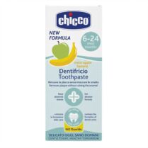 Chicco Οδοντόκρεμα Χωρίς Φθόριο Γεύση Μήλο/Μπανάνα 6-24 Μηνών, 50ml