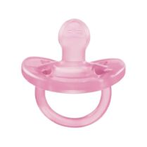 Chicco Πιπίλα Όλο Σιλικόνη ΡΟΖ 6-16M+