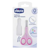 Chicco Ψαλιδάκι Aσφαλείας Mε Θήκη ΡΟΖ 0M +