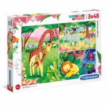 Clementoni Jungle Friends 1200-25233 3X48 Τεμ. Παζλ