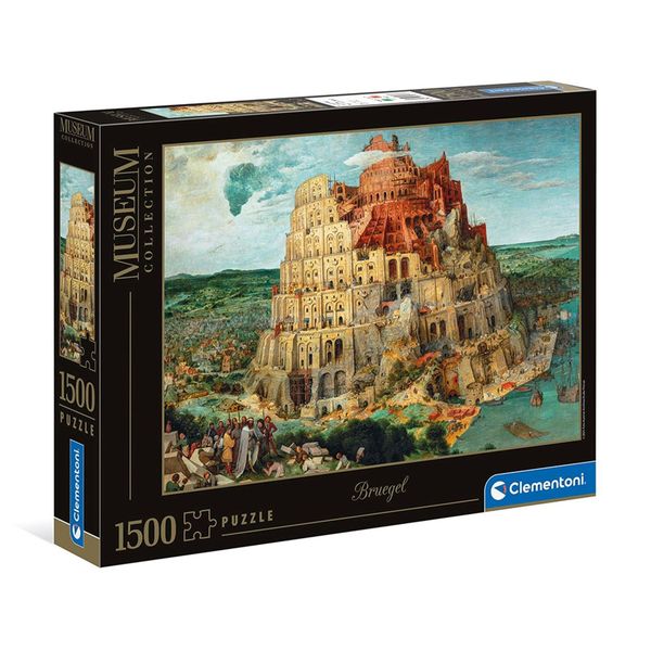 Clementoni Museum Μπριγκέλ: Ο Πύργος της Βαβέλ 1500 Τμχ 1260-31691 Παζλ Clementoni Museum Μπριγκέλ: Ο Πύργος της Βαβέλ 1500 Τμχ 1260-31691 Παζλ