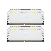 Corsair DDR5 5600 2 x 32GB C40 Dominator RGB White Μνήμη RAM