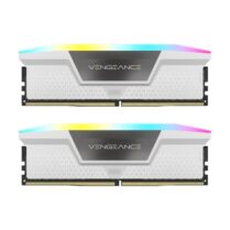 Corsair DDR5 6200 2 x 16GB C36 Vengeance RGB White Μνήμη RAM
