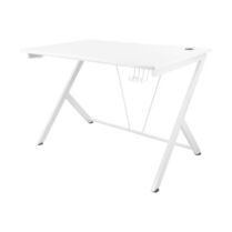 Deltaco GAM-055W White Line Gaming Desk
