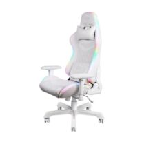 Deltaco GAM-080W RGB White Καρέκλα Gaming