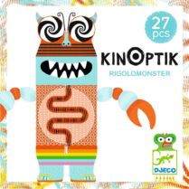 Djeco Μαγνητικό Παζλ με Εφέ Κίνησης Kinoptik - Τερατάκια 27τμχ. 05603