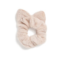 Dusty Pink Γούνινο Scrunchie Με Αυτάκια my own