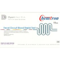DyonMed Chemtron Fecal Occult Blood Rapid Test Τεστ Αυτοελέγχου Ανοσοδοκιμασίας Πλευρικής Ροής Ποιοτικής Ανίχνευσης Ανθρώπινης Αιμοσφαιρίνης σε Δείγμα Κοπράνων 1 Τεμάχιο