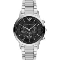 EMPORIO ARMANI Archetipo Chronograph - AR11819, Silver case with Stainless Steel Bracelet