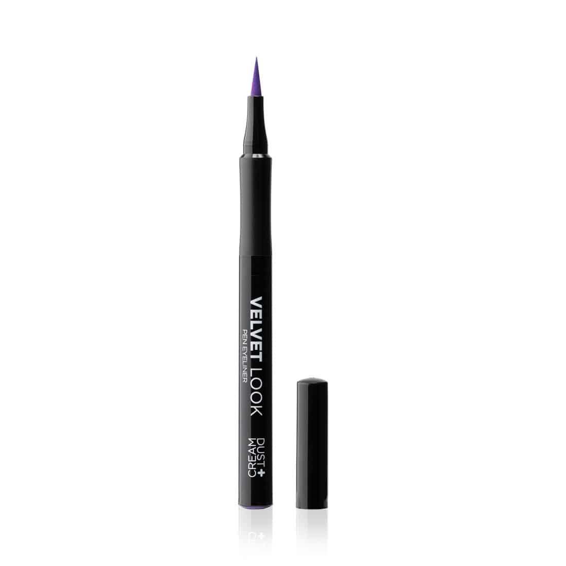 EYELINER VELVET LOOK ΣΕ ΣΤΥΛΟ ΜΩΒ 1GR DUST+CREAM EYELINER VELVET LOOK ΣΕ ΣΤΥΛΟ ΜΩΒ 1GR DUST+CREAM