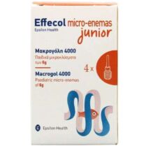 Effecol Micro-Enemas Junior Macrogol 4000 Μικροκλύσματα για Παιδιά 4x6g Effecol Micro-Enemas Junior Macrogol 4000 Μικροκλύσματα για Παιδιά 4x6g