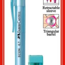 Faber Castell Μηχανικό Μολύβι Econ Σιέλ 0.7mm+Μύτες (12308289) Faber Castell Μηχανικό Μολύβι Econ Σιέλ 0.7mm+Μύτες (12308289)