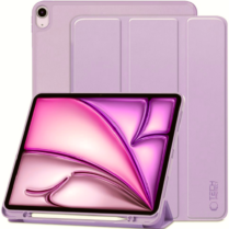 Flip Θήκη με Υποδοχή για Apple Pencil - Apple iPad Air 13" 2026 / 2024 - Tech-Protect SC Pen Smartcase - Violet (5906302308668)