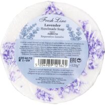 Fresh Line Handmade Lavender Soap Χειροποίητο Σαπούνι με Λεβάντα για Αίσθηση Ηρεμίας & Χαλάρωσης 120g