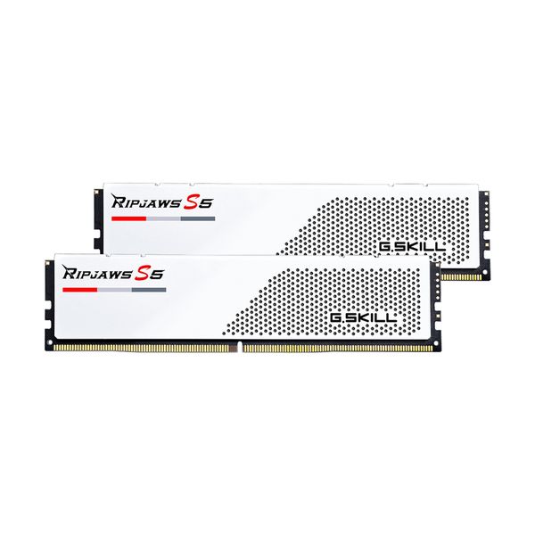 G.Skill DDR5 5200 2 x 16GB C36 RJS White Μνήμη RAM G.Skill DDR5 5200 2 x 16GB C36 RJS White Μνήμη RAM