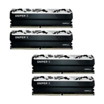G.Skill Sniper X 8GB DDR4-3200ΜΗz C16 (F4-3200C16Q-32GSXWB) x4 Μνήμη RAM G.Skill Sniper X 8GB DDR4-3200ΜΗz C16 (F4-3200C16Q-32GSXWB) x4 Μνήμη RAM