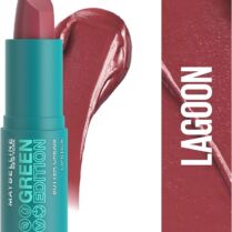 Green Edition Buttercream Lipstick 010 Lagoon Maybelline