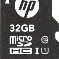 HP Κάρτα Μνήμης MicroSD 32GB Class 10 U1 με Αντάπτορα SDHC / SDXC - 2 Έτη Εγγύηση (SDU32GBHC10HP-EF)
