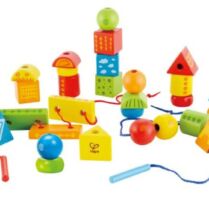 Hape Early Explorer Ξύλινα Σχήματα Με Κορδόνι (E1019)