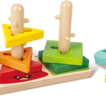 Hape Early Explorer Ξύλινα Τουβλάκια Monster (E0494)