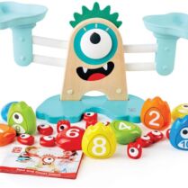 Hape Early Explorer Ξύλινη Ζυγαριά Monster Math Scale (E0511)