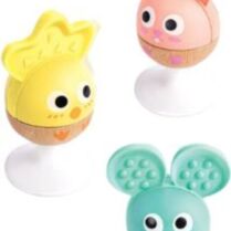 Hape Early Explorer Ξύλινη Κουδουνίστρα Ζωάκια Cheery Critter Rattle (E0123)