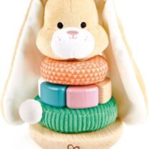 Hape Early Explorer Ξύλινο Bunny Stacker (E0107A)