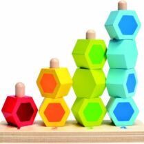 Hape Early Explorer Ξύλινο Counting Stacker (E0504)