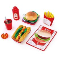 Hape Playfully Delicious Ξύλινο Σετ Fast Food