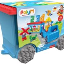 Hape PolyM Σετ Κατασκευών Παίζω & Μετράω Tow Truck 114Τμχ (761802)