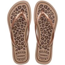 Havaianas γυναικείες σαγιονάρες "Slim Animals" - 4103352 Μπρονζέ