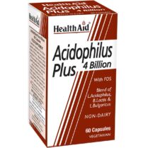 Health Aid Acidophilus Plus 4 Billion with FOS Συμπλήρωμα Διατροφής Τριών Προβιοτικών Στελεχών & Πρεβιοτικών (FOS) για την Καλή Λειτουργία του Γαστρεντερικού Συστήματος & Ισορροπία της Χλωρίδας του Εντέρου 60caps Health Aid Acidophilus Plus 4 Billion with FOS Συμπλήρωμα Διατροφής Τριών Προβιοτικών Στελεχών & Πρεβιοτικών (FOS) για την Καλή Λειτουργία του Γαστρεντερικού Συστήματος & Ισορροπία της Χλωρίδας του Εντέρου 60caps