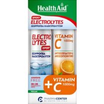 Health Aid Promo Electrolytes Sport Strawberry 20 Effer.tabs & Vitamin C 1000mg Orange 20 Effer.tabs Health Aid Promo Electrolytes Sport Strawberry 20 Effer.tabs & Vitamin C 1000mg Orange 20 Effer.tabs