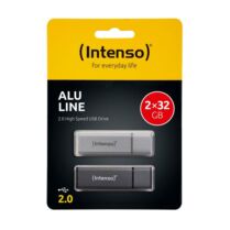 Intenso Alu Line 2x32GB USB 2.0 Anthracite & Silver USB Sticks