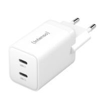 Intenso Power Adaptor 2x USB-C GAN W40CC Φορτιστής